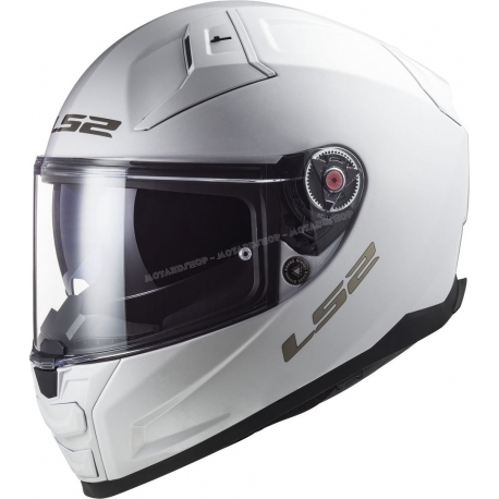 Casco integrale LS2 FF811 VECTOR 2 SOLID bianco Moto Scooter