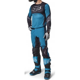 Completo motocross 2023 FOX FLEXAIR RYAKTR blu maui e nero enduro quad