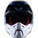 Casco ALPINESTARS SM-5 RAYON blu nero motocross quad enduro