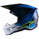 Casco ALPINESTARS SM-5 RAYON blu nero motocross quad enduro