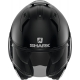 Casco Modulare SHARK EVO ES BLANK nero moto strada granturismo scooter