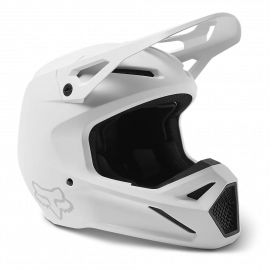 CASCO FOX V1 SOLID bianco motocross, enduro quad