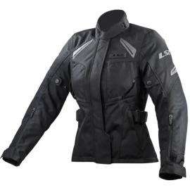  LS2 PHASE giacca donna nero materiale tecnico cordura moto strada gran turismo