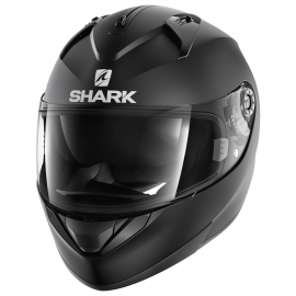 Casco integrale SHARK RIDILL BLANK nero opaco moto strada scooter