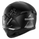 Casco integrale SHARK D-SKWALL 2 CADIUM nero grigio moto strada scooter