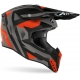 CASCO AIROH WRAAP SEQUEL arancione grigio nero motocross, enduro quad