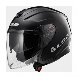 CASCO LS2 OF521 INFINITY JET nero opaco moto scooter