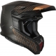 Casco Motocross in Carbonio Just1 J22 J22 10th Anniversary Bronzo Nero Carbonio Opaco Enduro Quad Supermotard