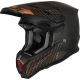 Casco Motocross in Carbonio Just1 J22 J22 10th Anniversary Bronzo Nero Carbonio Opaco Enduro Quad Supermotard