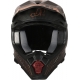 Casco Motocross in Carbonio Just1 J22 J22 10th Anniversary Bronzo Nero Carbonio Opaco Enduro Quad Supermotard