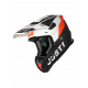 Casco Motocross in Carbonio Just1 J22 Adrenaline ARANCIONE Opaco Enduro Quad Supermotard