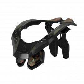 COLLARE LEATT 4.5 camo  verde protezione collo regolazione toracica a 2 vie Motocross Enduro Quad