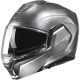 Casco modulare HJC i100 HYPER SILVER argento moto da strada scooter granturismo