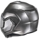 Casco modulare HJC i100 HYPER SILVER argento moto da strada scooter granturismo