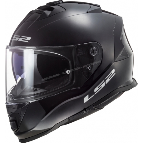 Casco Integrale LS2 FF800 STORM SOLID nero opaco moto da strada scooter