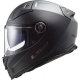 Casco integrale LS2 FF811 VECTOR 2 SOLID nero Moto Scooter