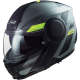 Casco Modulare LS2 FF902 SCOPE MAX grigio giallo moto scooter