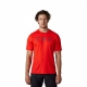Maglia manica corta FOX RANGER 2023 MOTH rosso fluo Dh ENDURO MTB