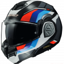 Casco Modulare Apribile LS2 FF906 ADVANT SPORT bianco nero blu Moto Scooter granturismo