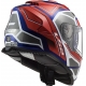  Casco integrale LS2 FF800 STORM FASTER rosso blu moto strada scooter