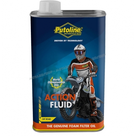 PUTOLINE ACTION FLUID OIL FILTRO ARIA motocross enduro quad 1 L