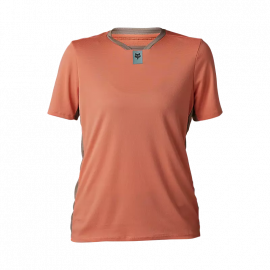 MAGLIA FOX  DEFEND DONNA 2023 manica corta rosa salmone DH ENDURO