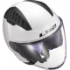 CASCO JET LS2 OF600 COPTER bianco lucido moto strada scooter