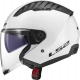 CASCO JET LS2 OF600 COPTER bianco lucido moto strada scooter