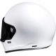 Casco integrale HJC V10 vintage bianco moto da strada scrambler