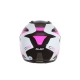 Casco integrale HJC C10 TINS bianco fucsia moto da strada scooter