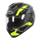 Casco integrale HJC C10 TINS grigio giallo fluo moto da strada scooter