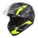 Casco integrale HJC C10 TINS grigio giallo fluo moto da strada scooter