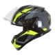 Casco integrale HJC C10 TINS grigio giallo fluo moto da strada scooter