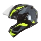 Casco integrale HJC C10 TINS grigio giallo fluo moto da strada scooter