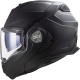 Casco Modulare Apribile LS2 FF901 ADVANT X fibra composita nero Moto Scooter granturismo