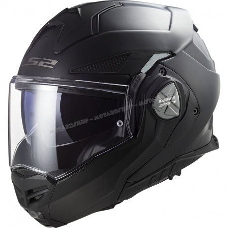 Casco Modulare Apribile LS2 FF901 ADVANT X fibra composita nero Moto Scooter granturismo