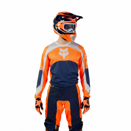 Completo motocross FOX 180 NITRO 2023 arancione fluo enduro quad