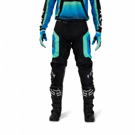 Completo motocross FOX 180 BALLAST 2024 nero e blu enduro quad