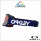 Maschera OAKLEY AIRBRAKE MX MOTO BLUE B1B lente SAPPHIRE motocross Enduro 