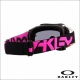 Maschera OAKLEY AIRBRAKE MX BLACK lente fume' motocross Enduro 