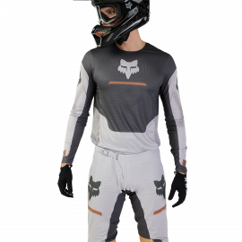 Completo motocross 2024 FOX FLEXAIR OPTICAL grigio acciaio enduro quad