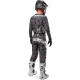 Completo motocross Alpinestars TECHSTAR GRAPHITE nero camo enduro Quad