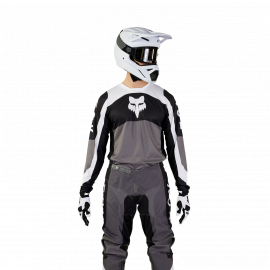 Completo motocross FOX 180 NITRO 2024 nero grigio enduro quad