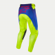 Completo Alpinestars RACER HOEN 2024 giallo fluo e blu motocross enduro Quad