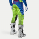 Completo Alpinestars RACER HOEN 2024 giallo fluo e blu motocross enduro Quad