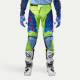 Completo Alpinestars RACER HOEN 2024 giallo fluo e blu motocross enduro Quad