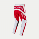 Completo motocross Alpinestars FLUID LURV rosso e bianco enduro Quad