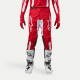 Completo motocross Alpinestars FLUID LURV rosso e bianco enduro Quad