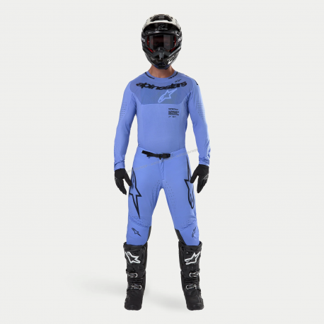 Completo motocross Alpinestars SUPERTECH DADE 2024 azzurro enduro Quad