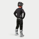 Completo motocross Alpinestars FLUID GRAPHITE nero 2024 enduro Quad